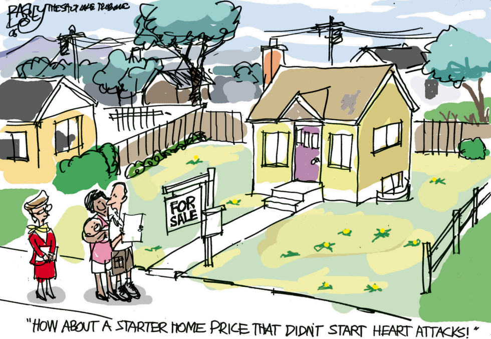  STARTER HOME by Pat Bagley