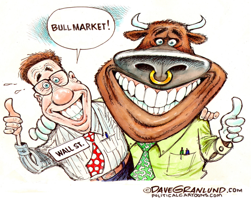Wall St Bull Market