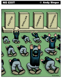 FASTER SMALLER CHEAPER AUTOMATED by Andy Singer