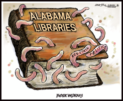 RED STATE BOOKWORMS by J.D. Crowe