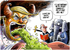 THE EXORCISM by Dave Whamond
