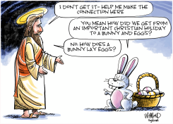 THE MEANING OF EASTER by Dave Whamond