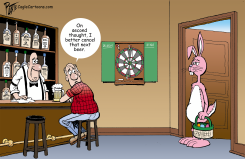 A RABBIT HOPS INTO A BAR… by Bruce Plante