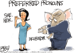 PERSONAL PRONOUNS by Pat Bagley