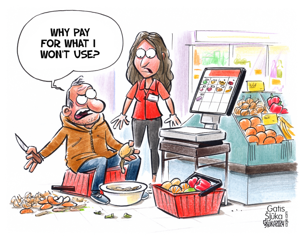 Price of vegetables and fruits