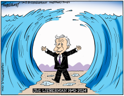 JOE LIEBERMAN by Bob Englehart