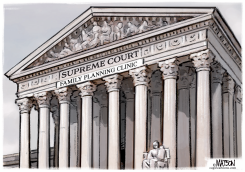 SUPREME COURT FAMILY PLANNING CLINIC by R.J. Matson