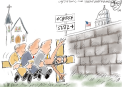 CROSS PURPOSES  by Pat Bagley