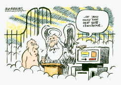 SELF CHECKOUT by Jimmy Margulies