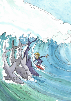 JO PARIS 2024 SURF by Pierre Ballouhey