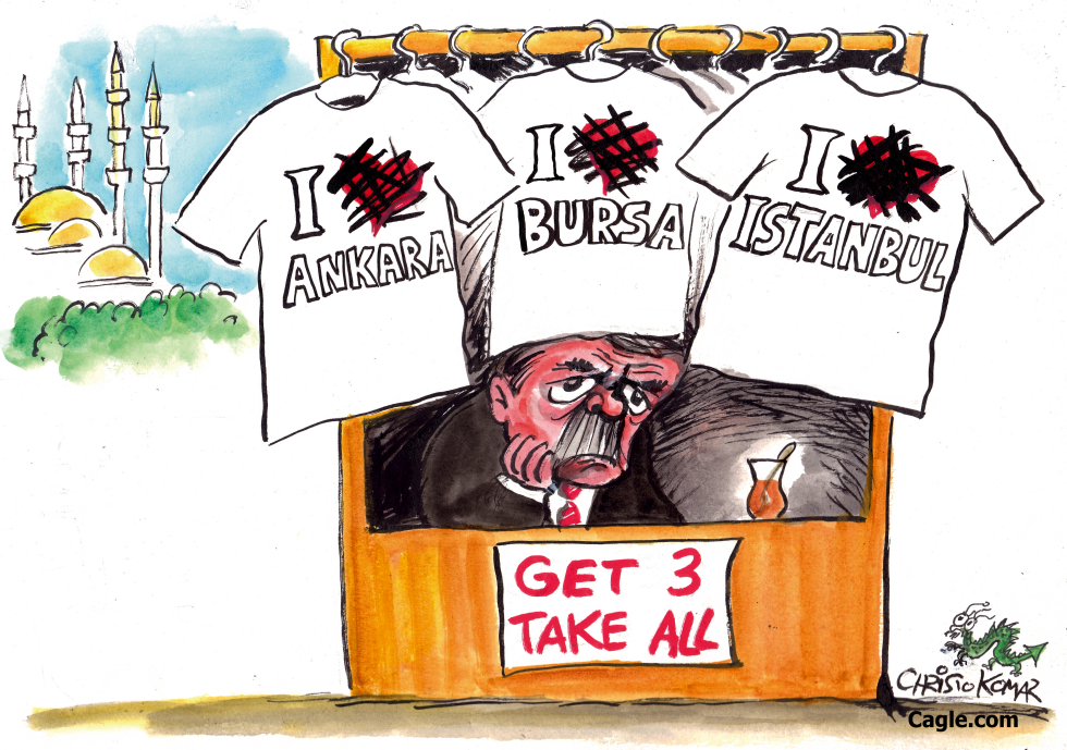 Erdogan lost major local elections in Turkey