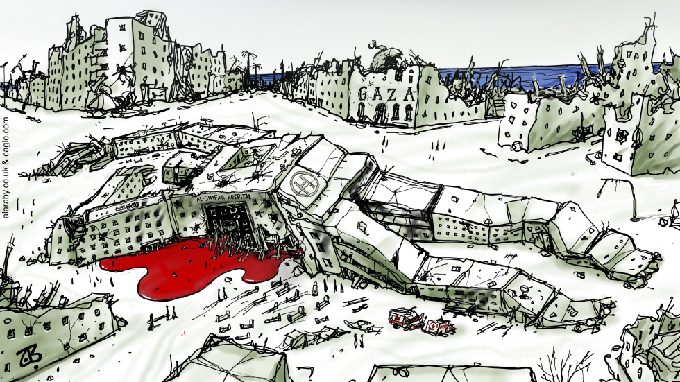 Al-Shifaa Hospital in Gaza