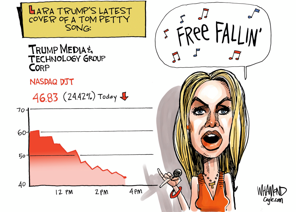 Trump Truth Social Free Falling