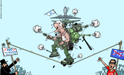 BIBI’S WAR by Emad Hajjaj