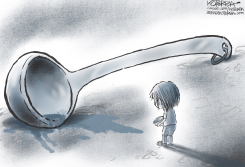 AID WORKER TRAGEDY by Jeff Koterba