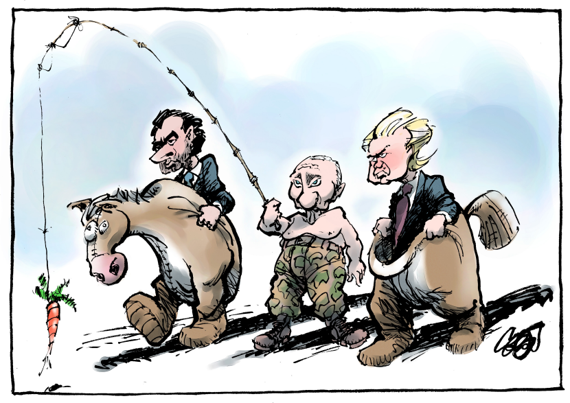 Dutch politicians may be paid by Putin.