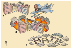 NETANYAHU AND GAZA by Arend van Dam