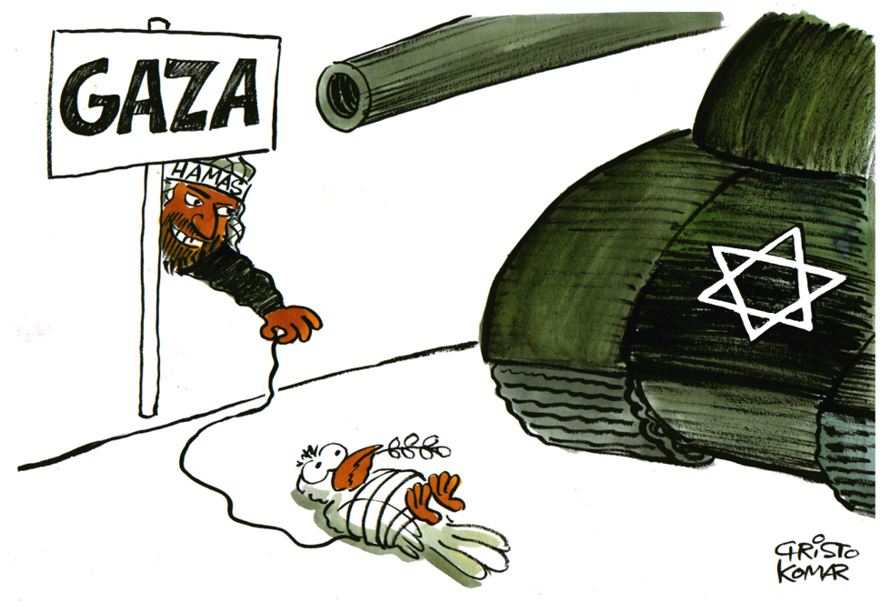 Israel moves on Gaza - COLOR