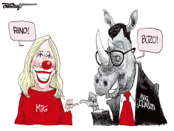 RINO AND BOZO by Bill Day