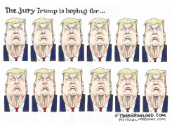 TRUMP 12 JURORS by Dave Granlund