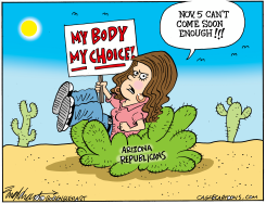 ARIZONA WOMEN VOTE by Bob Englehart