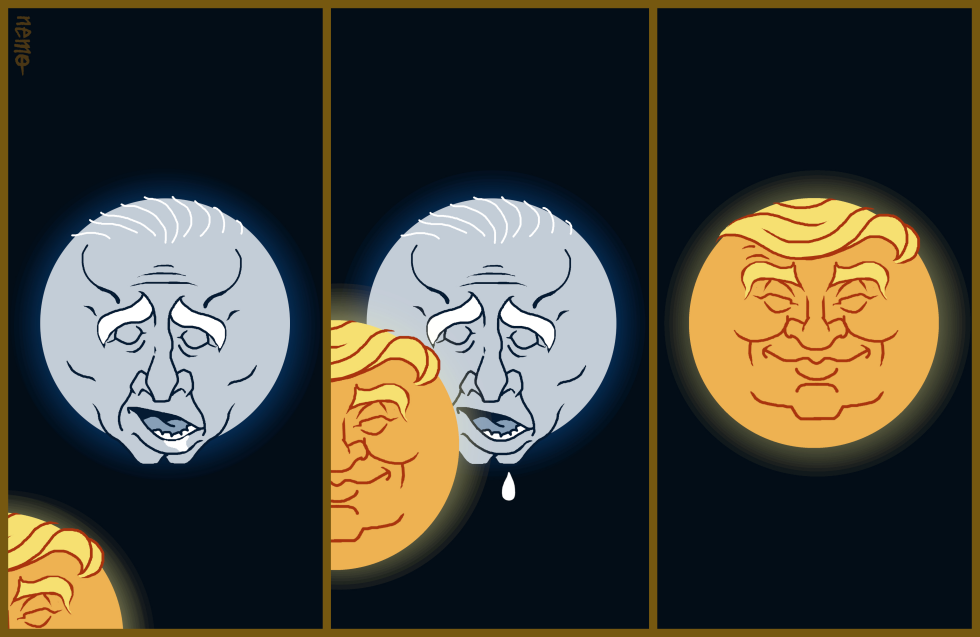 Eclipsed Joe Biden