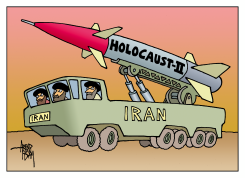 IRANIAN THREAT by Arend van Dam