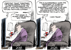 MISSING TRUMP by Rivers