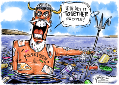 PLASTIC POLLUTION by Guy Parsons