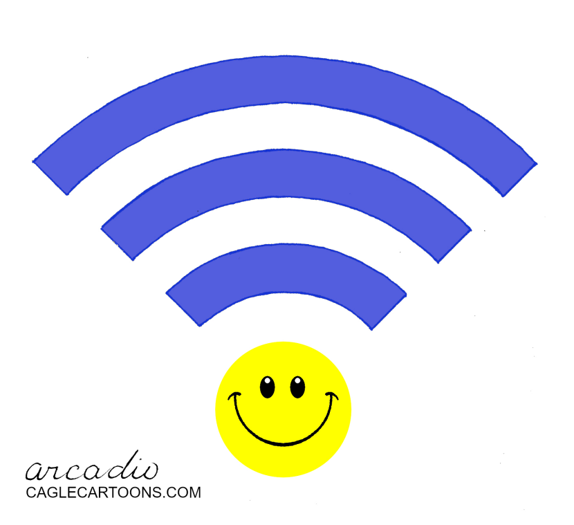 The joy of WiFi.
