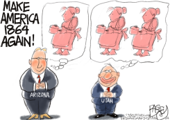 1864 AMERICA by Pat Bagley