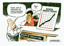 SCHOOL ABSENTEEISM by Jimmy Margulies