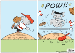 MAYORKAS IMPEACHMENT TRIAL COMEBACKER by R.J. Matson