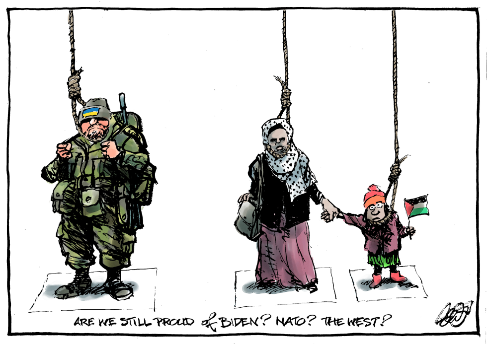  NOT PROUD OF THE WEST by Jos Collignon