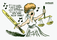 TRUMP CHARGES by Jimmy Margulies