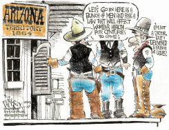 ARIZONA ABORTION LAW by John Darkow
