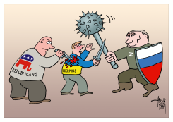 REPUBLICAN DAGGER THRUST by Arend van Dam
