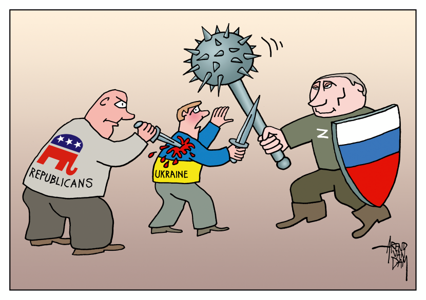 Republican dagger thrust