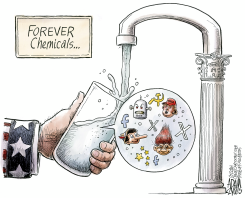SLOWLY POISONING US by Adam Zyglis
