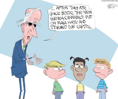 BIDEN'S CANNIBAL PROBLEM by Gary McCoy