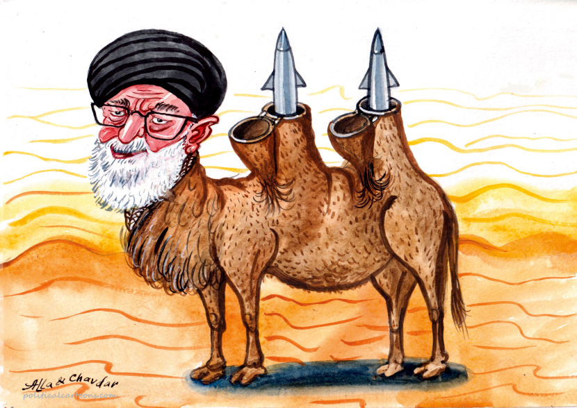 Fighting camel