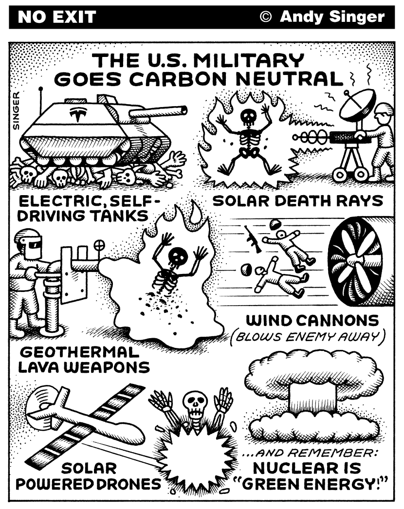 Military Goes Carbon Neutral