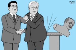 GERMAN PRESIDENT STEINMEIER VISITS TURKEY by Rainer Hachfeld