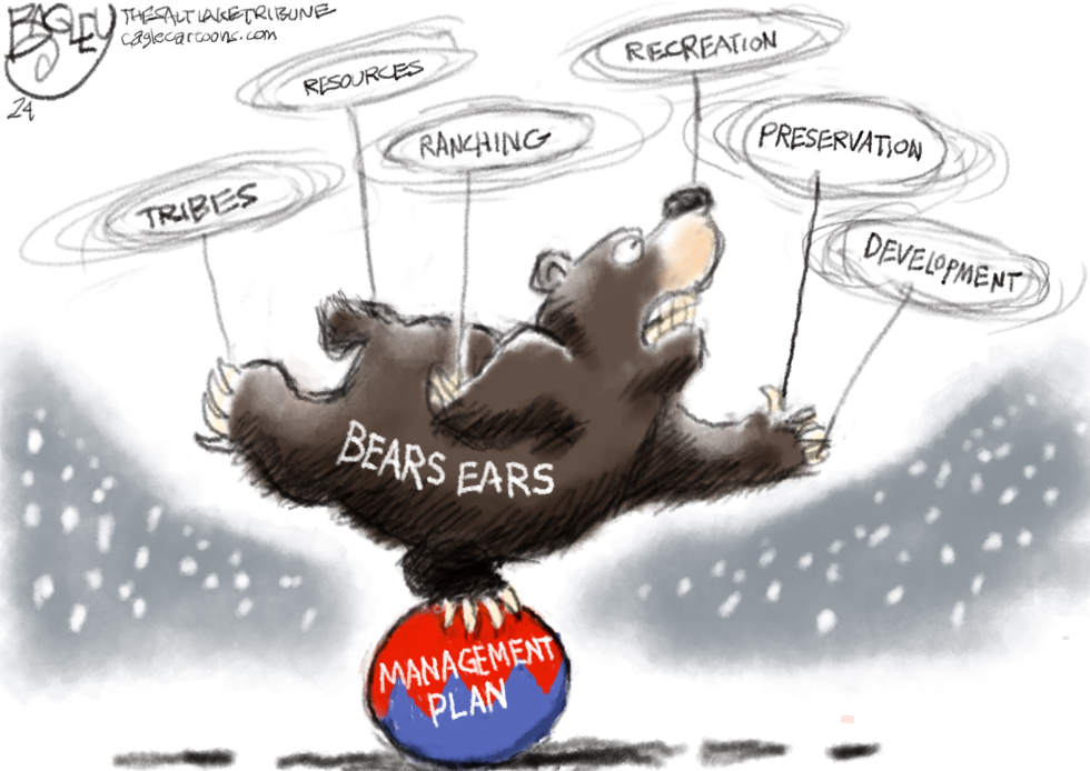 BEARS EARS by Pat Bagley