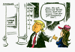 KRISTI NOEM SHOT HER PUPPY by Jimmy Margulies