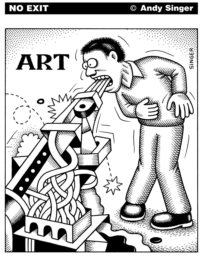 Person Vomits Art