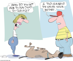 GOV. NOEM DOG TRAINING by Gary McCoy