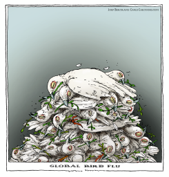 GLOBAL BIRD FLU by Joep Bertrams