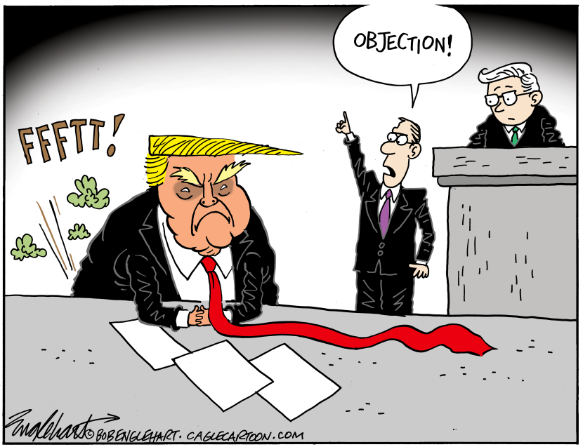 Trump Farts In Court