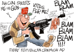 CAMPAIGN SHOTS  by Pat Bagley